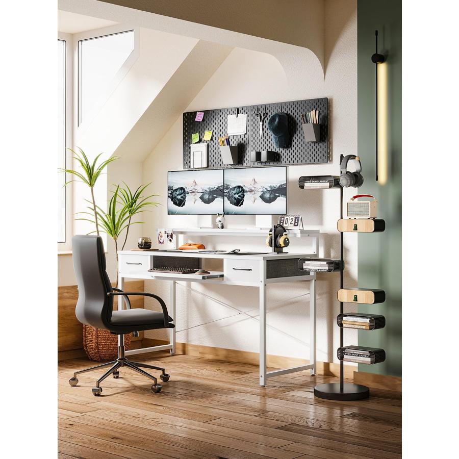 ODK パソコンデスク キーボードスライダー付き 幅120cm