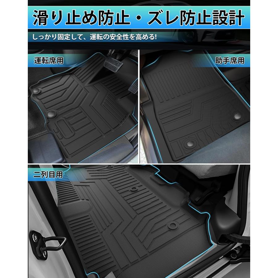 Cartist ホンダ N-BOX JF1 JF2型 フロアマット 立体カーマット