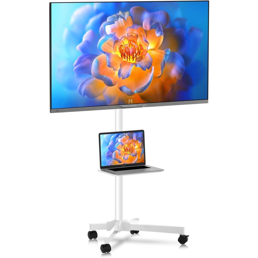 XINLEI 移動式テレビ台 壁寄せTVスタンド 自立型テレビスタンド 21?60