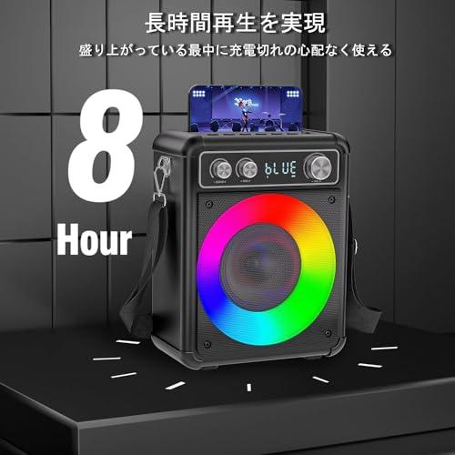 VOSOCO カラオケセット ワイヤレスマイク2本 スピーカーセット VOSOCO カラオケセット ワイヤレスマイク2本 スピーカーセット