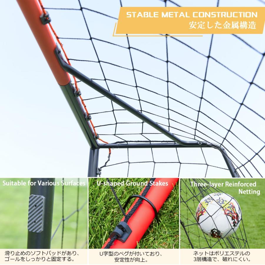KAIHAOWIN サッカーゴール 308 x 203 120 cm フットサルゴール KAIHAOWIN サッカーゴール 308 x 203 120 cm フットサルゴール