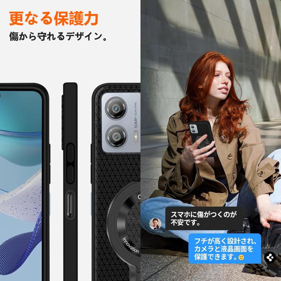 Redmi 12 5G ケース 縦横両対応 リング付き マグネット搭載