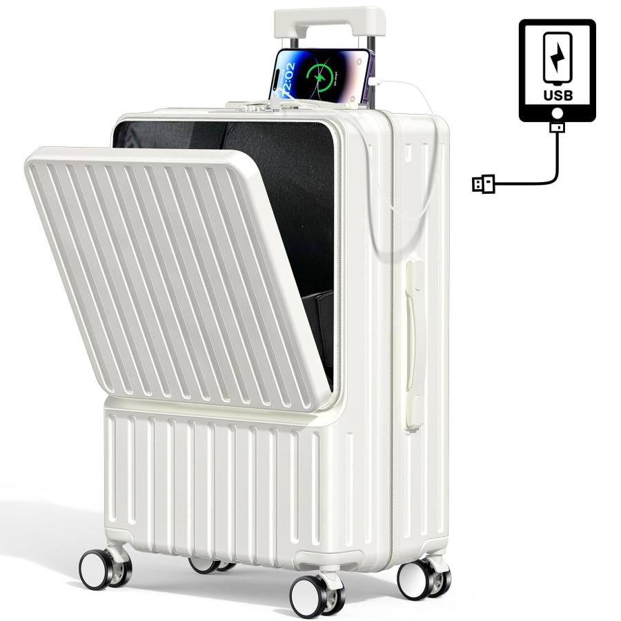 [Atzone Ginza] スーツケース フロントオープン キャリーケース Atzone Ginza] スーツケース フロントオープン キャリーケース