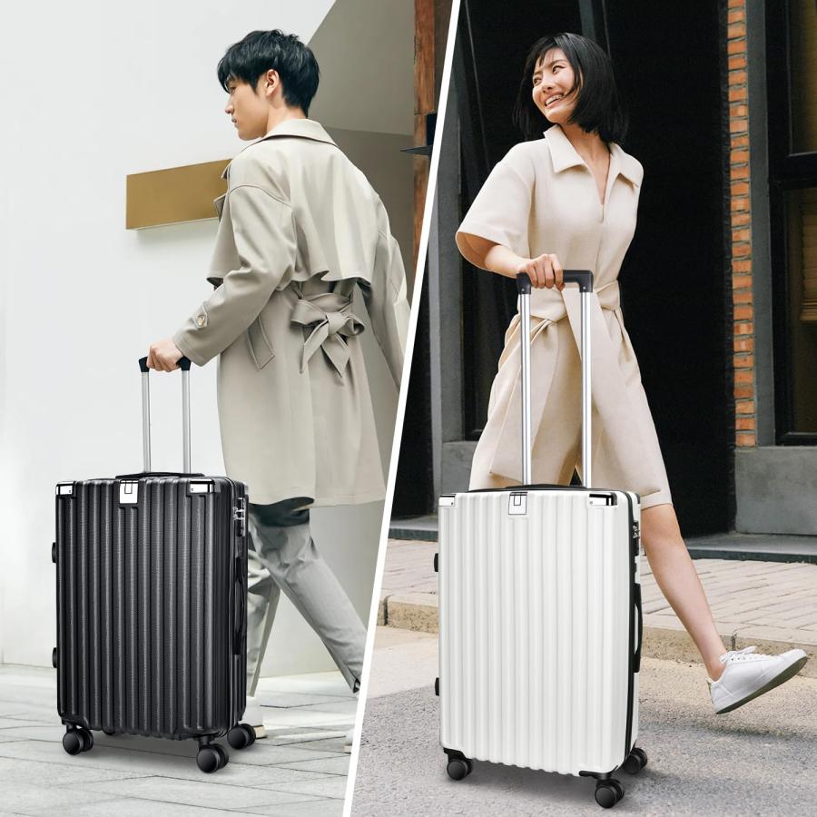 キャリーケース スーツケース 機内持込可 大型 超軽量 アルミ風 黒 Sサイズ Amazon.co.jp: [Tanoka] スーツケース 機内持込 超軽量 キャリー