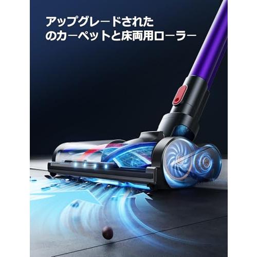 コードレス掃除機 【革新モデル】 450W 38KPa 超強力吸引 タッチ コードレス掃除機 【革新モデル】 450W 38KPa 超強力吸引 タッチ