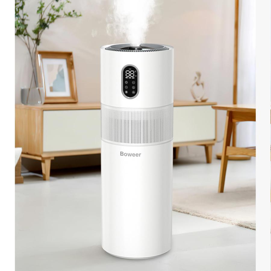 加湿器 大容量 13L 空気清浄機 恒湿 加熱式 空気清浄器 花粉対策 除菌 加湿器 大容量 空気清浄機 加熱式 13L 超音波式 6段階調節 uv除菌 加湿