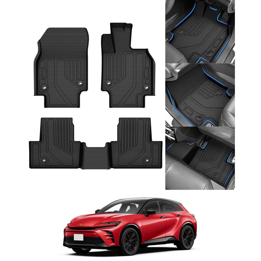 クラウンスポーツ AZSH36W 立体成形 3Dフロアマット 1台分 1点