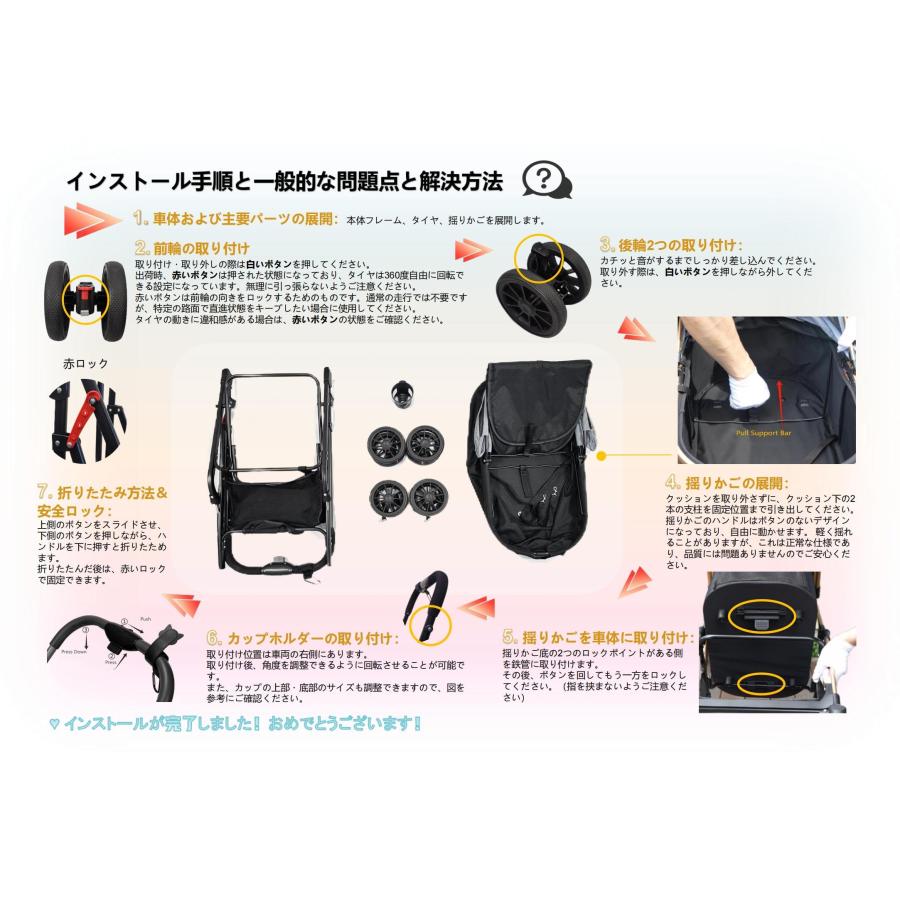 MILA&LOUIS ペットカート 多頭の小型犬&猫 中型犬一匹用 犬