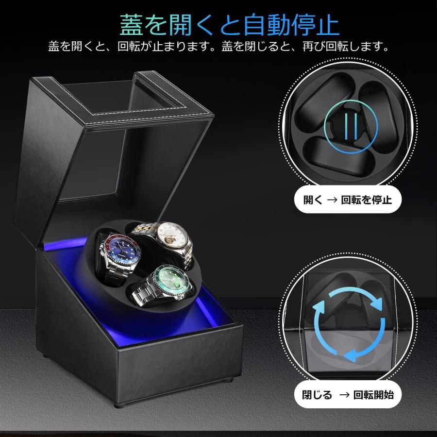 【新品】DUKWIN ワインディングマシーン2本巻き+3本収納 腕時計自動巻上機 Amazon | DUKWIN ワインディングマシーン 2本巻き+3本収納 ウォッチ