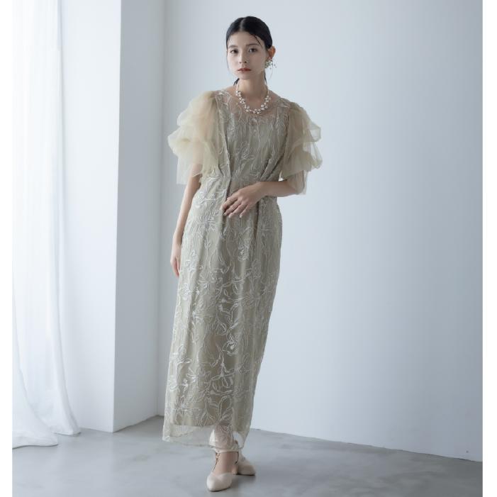 LE'RURE 【 LERURE 】9382 パーティードレス 結婚式 ワンピース