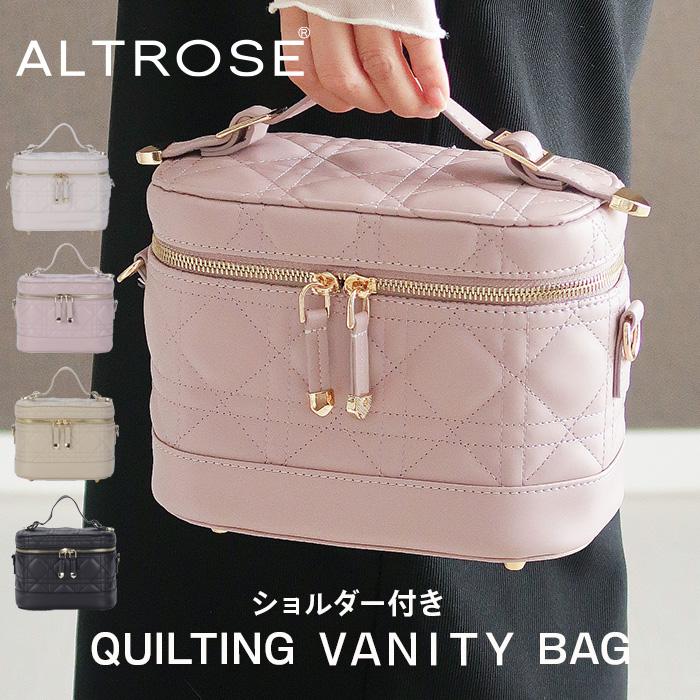 ALTROSE（アルトローズ） キルティング バニティ バッグ 3way おしゃれ