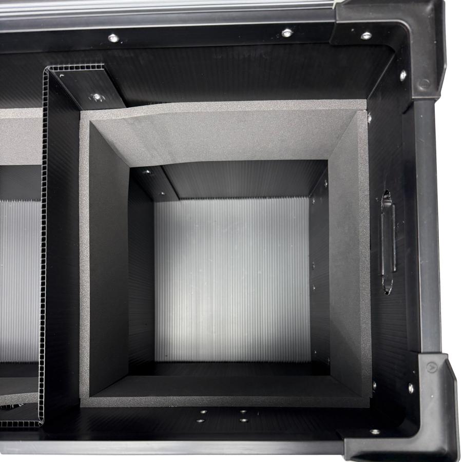 プラダンケース Electro-Voice ZX1 スピーカー用  2台収納 緩衝材入り EV エレクトロボイス ダンプラ  音響機材 収納 ボックス |  | 05