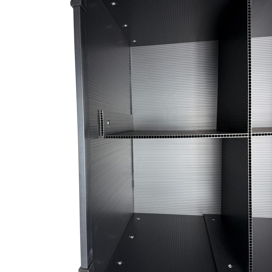 プラダンケース PAR64ショート/LED  照明機材用 4灯収納 ダンプラ ケース パーライト 収納 ボックス |  | 07