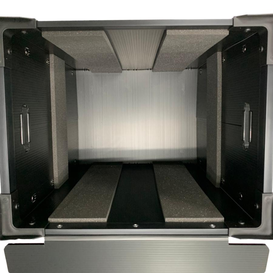 プラダンケース SCHILL製GT380 ケーブルリール用 シル ダンプラ  フタ付き 緩衝材入り 機材 収納 ボックス |  | 05