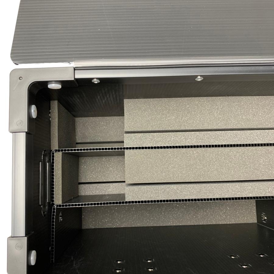 プラダンケース SHURE製UA874WB アクティブアンテナ用 2本＆ケーブル収納 シュアー ダンプラ フタ付き 緩衝材入り 機材 収納 ボックス |  | 07