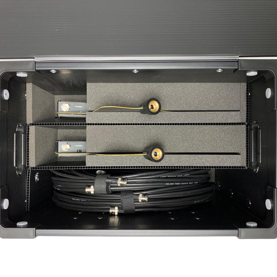 ワイヤレスマイク　アクティブアンテナ　470-960MHz 2枚　ジュラケース ワイヤレスマイク アクティブアンテナ 470-960MHz 2枚 ジュラケース
