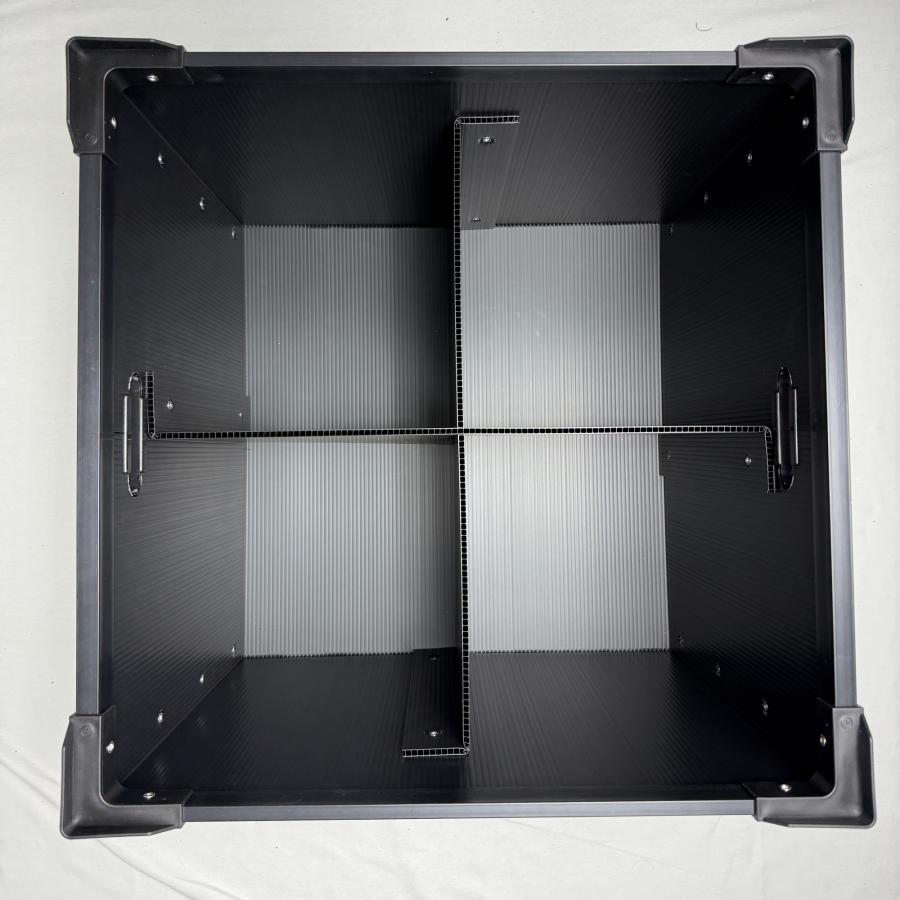 プラダンケース PAR64ロング/LED 照明機材用 4灯収納 ダンプラ ケース