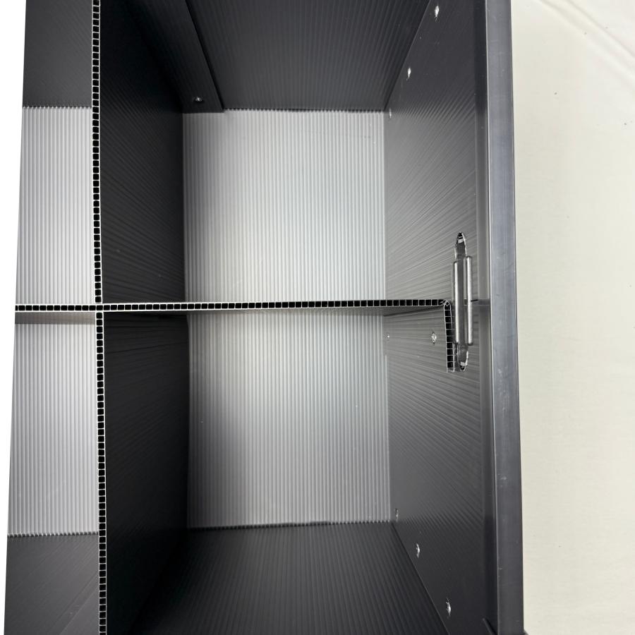 プラダンケース PAR64ロング/LED 照明機材用 4灯収納 ダンプラ ケース