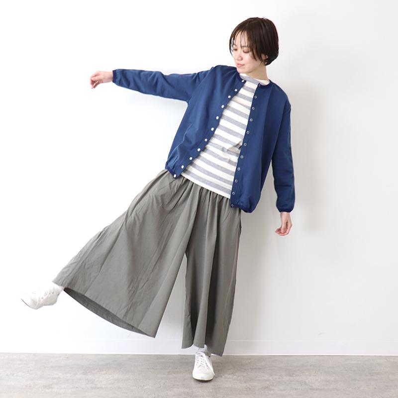 カーディガン ジャケット レディース 丸首 秋 冬 長袖 綿 長袖カーディガン 秋冬 ブランド harmonie （アルモニ）裏毛 ボタン カーディガン 62130145 日本製 harmonie カーディガン ジャケット レディース 丸首 秋 冬 長袖