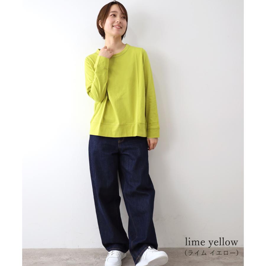 トップス Tシャツ カットソー 長袖ロンティー レディース 長袖