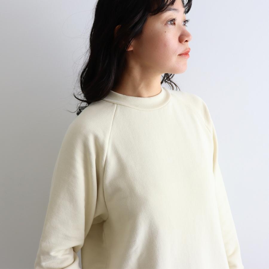 harmonie 裏毛 プルオーバー トレーナー ドルマン ハイネック 綿