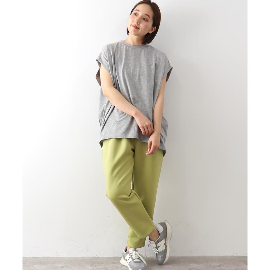 harmonie tシャツ 半袖 レディース 大きめ 夏 アルモニ ベア天竺
