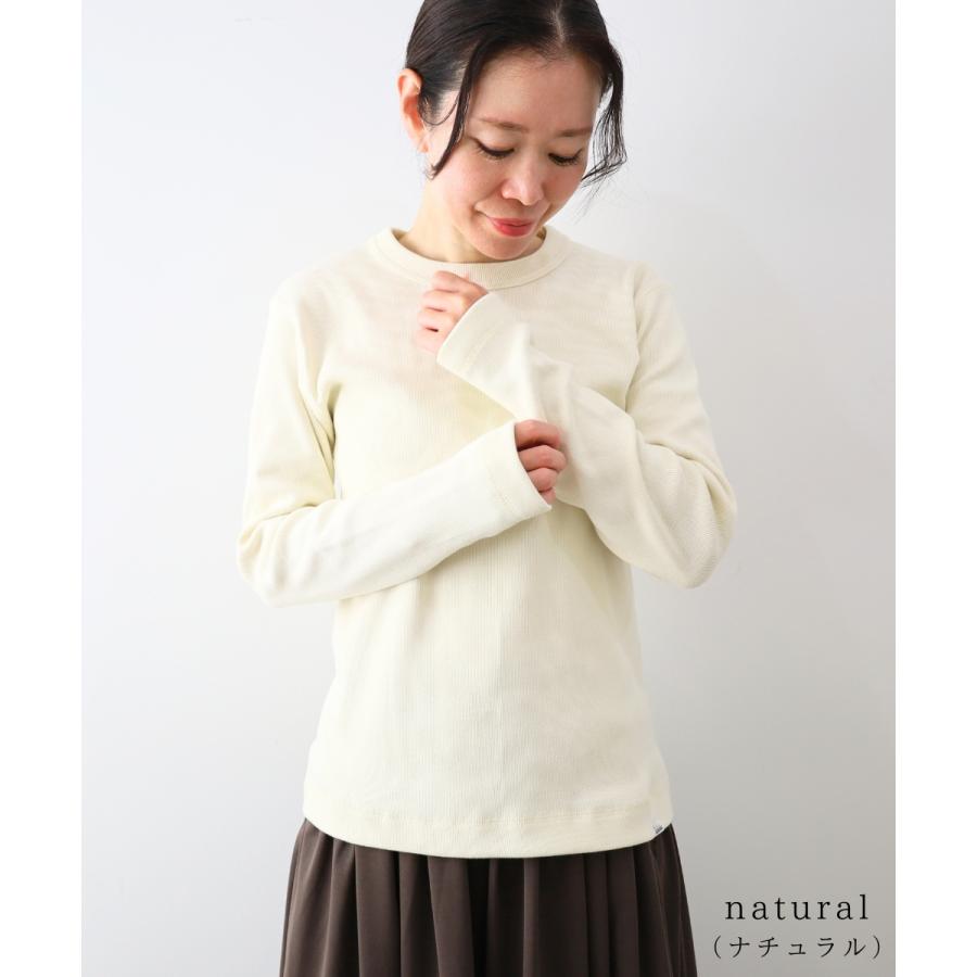 長袖 Tシャツ ロンT 秋 レディース 綿100％ 日本製 カットソー