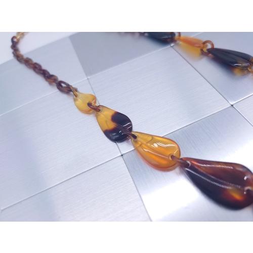 本べっ甲　ネックレス（N-126）の画像