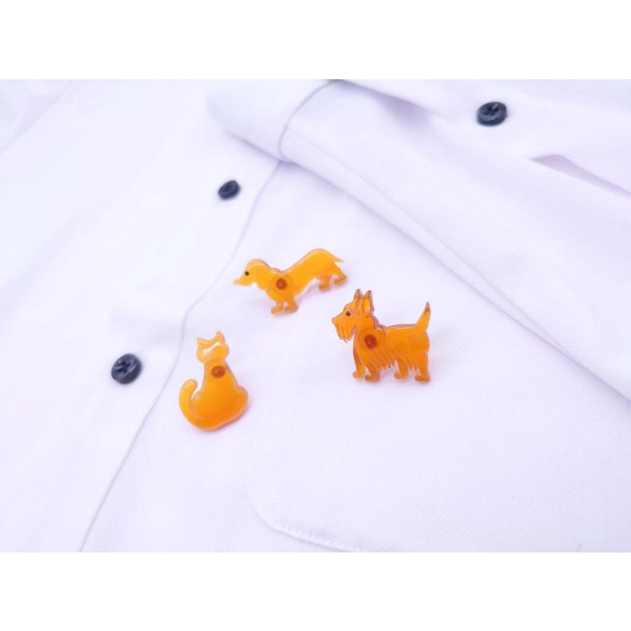 本べっ甲ブローチ（pb-009) 【ココネージュブローチ】