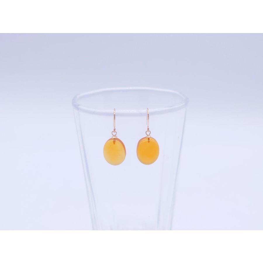 本べっ甲ピアス（Pi-023）の画像