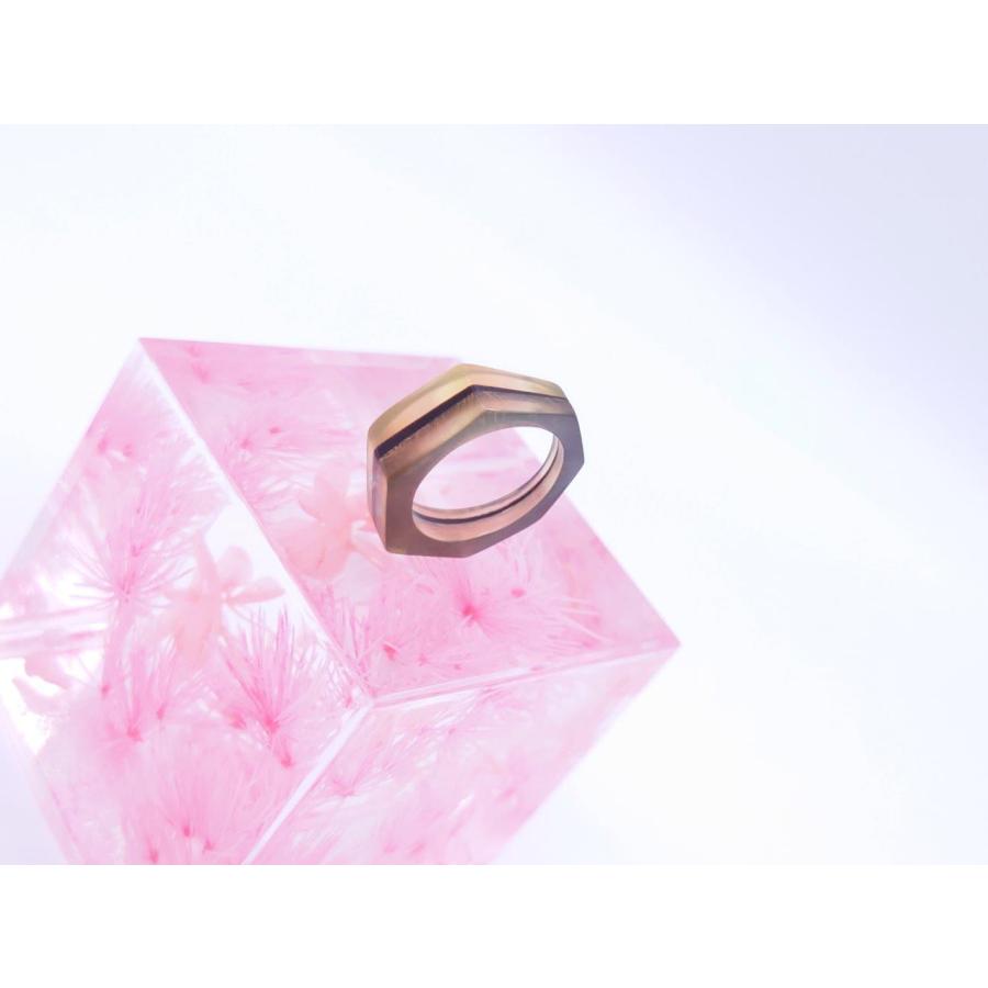 本べっ甲　リング（ri-008）の画像