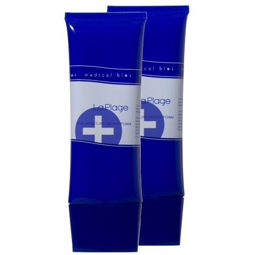 送料無料2本セット La Plage(ラ プラージュ)ＥＧＦモイスチャーリペアフォーム(100g×2)洗顔フォーム ＥＧＦ配合低刺激スキンケア洗顔 メール便 洗顔石鹸 |  | 01