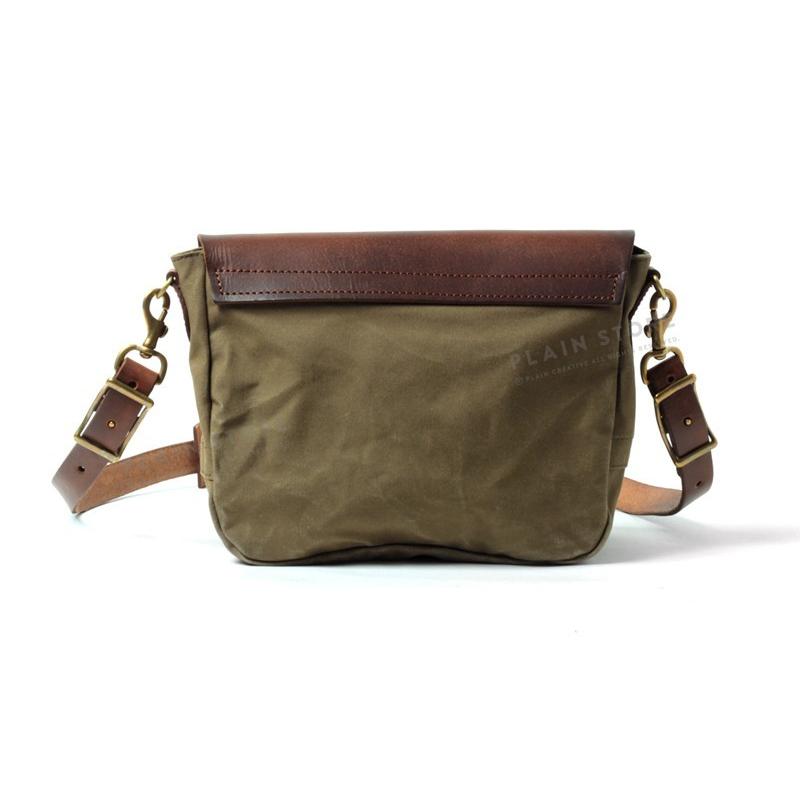 キャンバスｘレザーポストマン ミニ ショルダーバッグ 本革 Vasco メールバッグ 日本製 メンズ レディース Vasco Vs 249p Plain Store 通販 Yahoo ショッピング