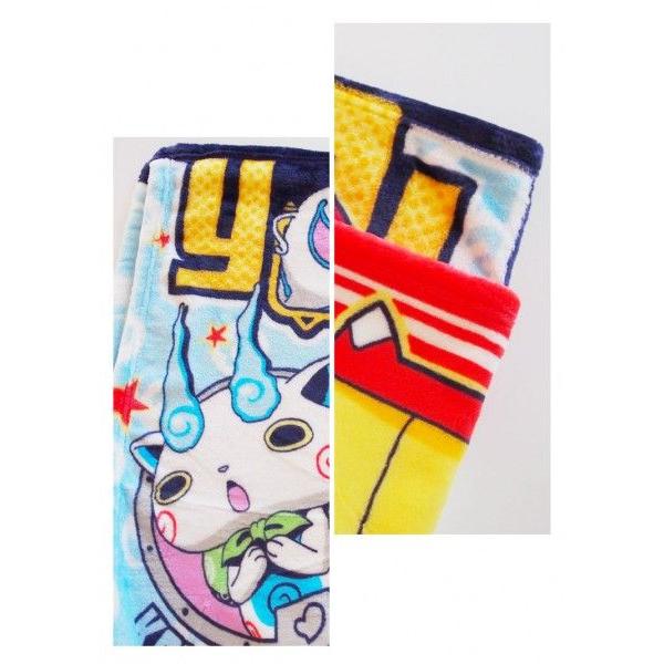 お中元　御供　内祝 妖怪ウォッチ　未開封妖怪古典メダル1袋付　妖怪ウォッチひざ掛け | BANDAI | 01