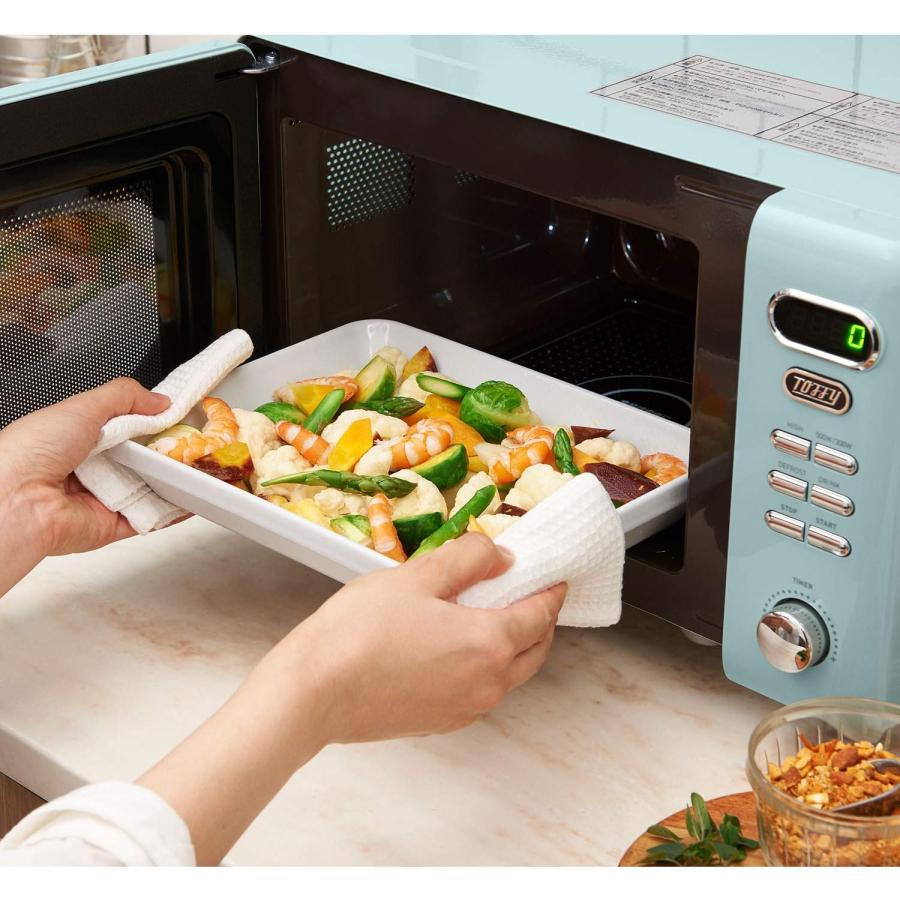 【TOFFY/トフィー】 電子レンジ K-DR1 コンパクト 17L フラットテーブル レトロ 新生活 ひとり暮らし ふたり暮らし アッシュホワイト K-DR1-AW Toffy 【Toffy/トフィー】 電子レンジ K-DR1 (アッシュホワイト