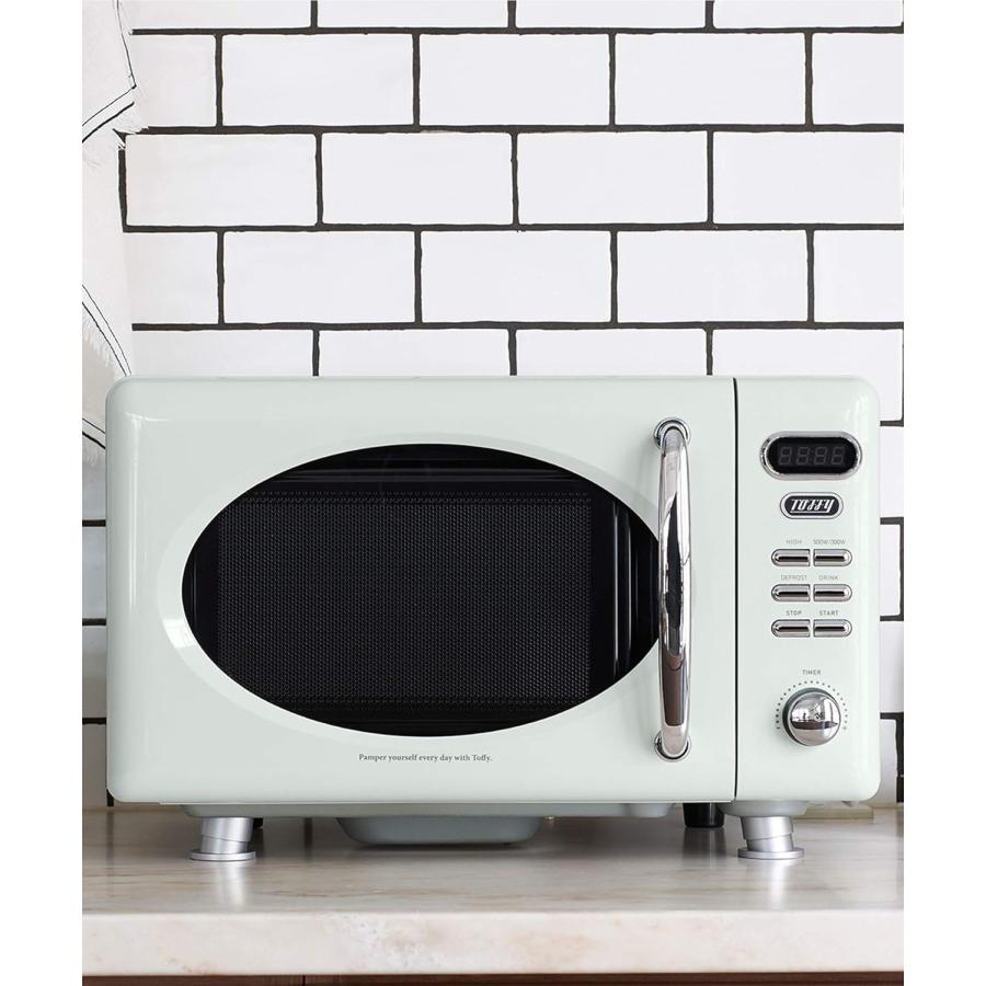 Toffy 【Toffy/トフィー】 電子レンジ K-DR1 (アッシュホワイト