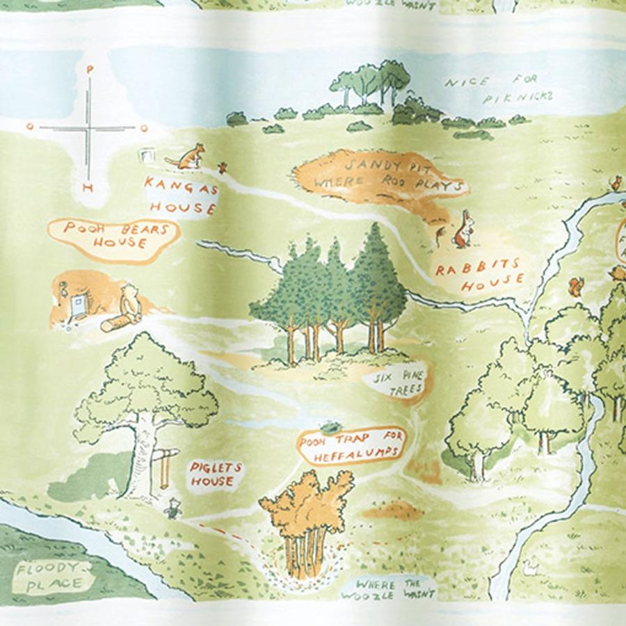 くまのプーさん Winnie The Pooh レースカーテン 1枚 100エーカーの森 100 133 M1108 ディズニー 北欧インテリア 国産 日本製 Ozakka Smn 178 Plaisier 通販 Yahoo ショッピング