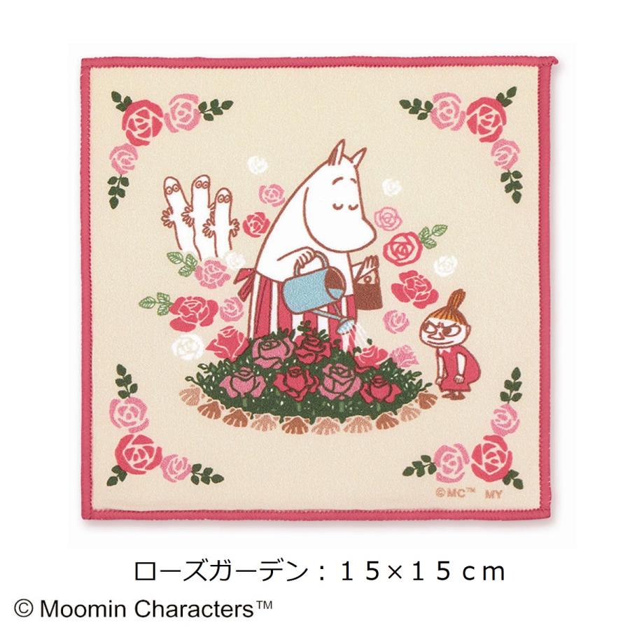 MOOMIN（ムーミン） ミニハンカチ 北欧 リトルミイ スナフキン 日本製