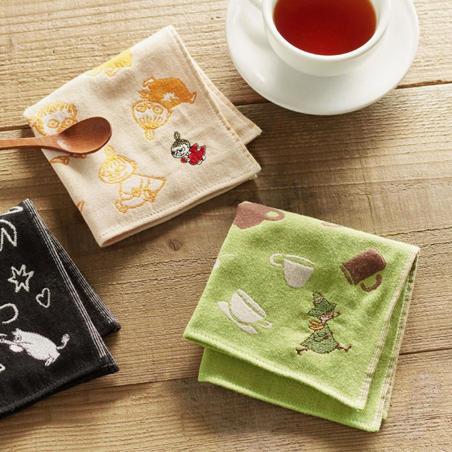 MOOMIN（ムーミン） 3重ガーゼ ミニタオル ハンカチ リトルミイ