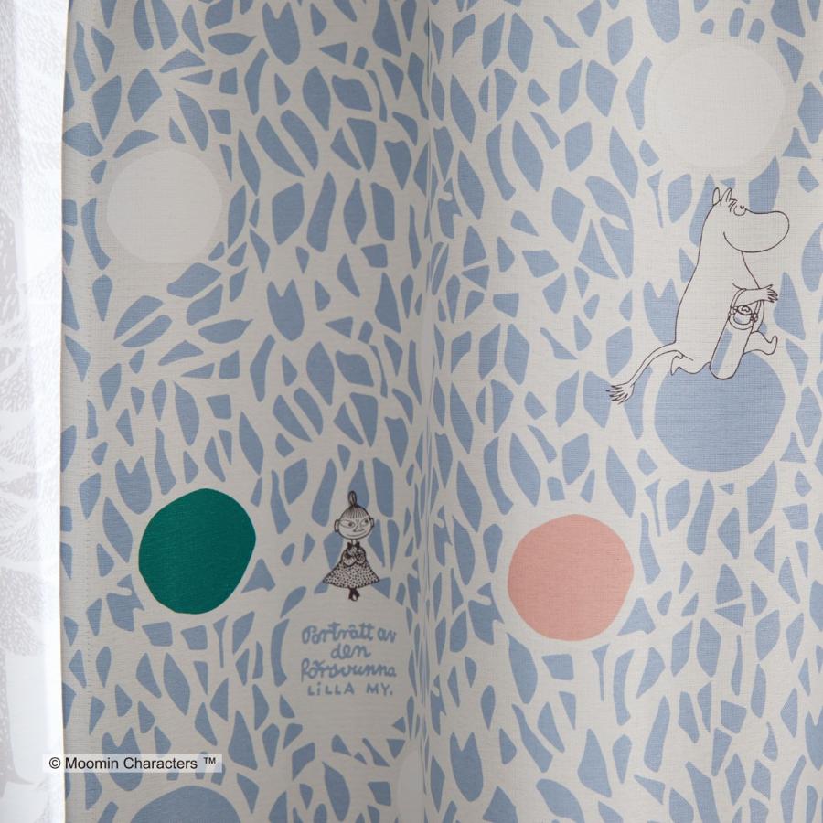 MOOMIN ムーミン 遮光カーテン(1枚)100×200 COLOR CIRCLE カラー