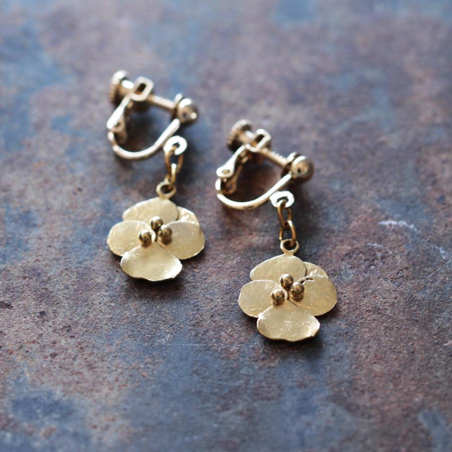 パンジー イヤリング E528 レディース おしゃれ かわいい ハンドメイド Thuthu Appetizing ギフト プレゼント メール便送料無料 Plaisier Thu 44 Plaisier 通販 Yahoo ショッピング