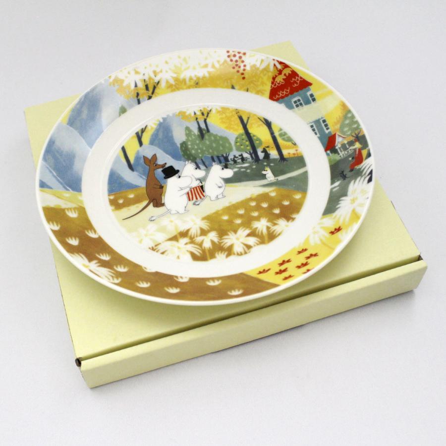 新品　ムーミン　ルオント（自然） 19．5cmプレート　ムーミンハウス MOOMIN ムーミン(ムーミンハウス) プレート(19.5cm)フローレン