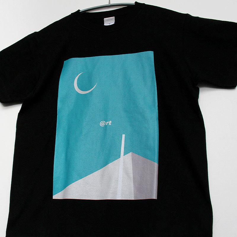 noisycode tシャツ オリジナル レディース メンズ ブランド 綿100% デザインtシャツ 厚手 7.4oz 春 夏 半袖 おしゃれ プルオーバー 月 ムーン moon プリント｜plaisir-shop｜16