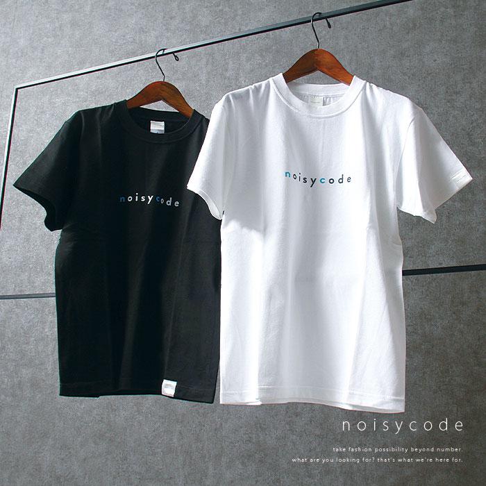 noisycode tシャツ オリジナル レディース メンズ ブランド デザインtシャツ 綿100% 厚手 7.4oz 春 夏 半袖 おしゃれ  プルオーバー タンバリン プリント ロゴ 文 :200noisycode:Plaisir プレジール - 通販 - Yahoo!ショッピング