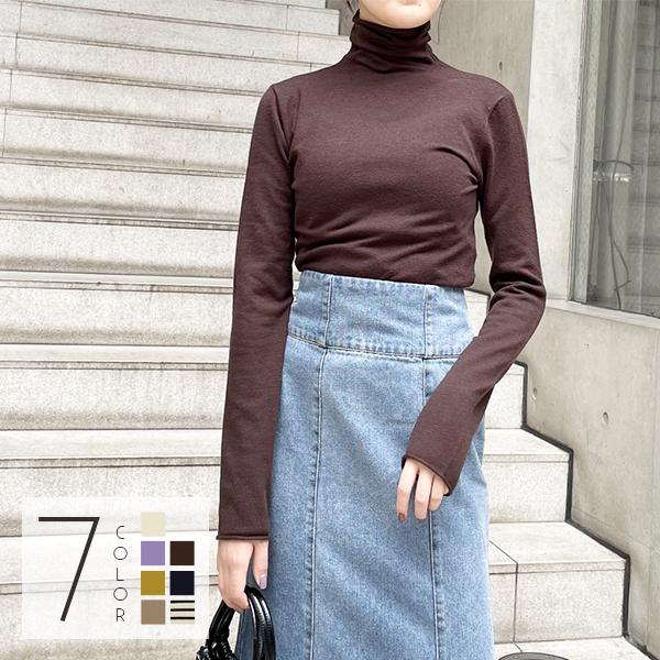 タートルネック レディース クールクール リブ プルオーバー ニット タートルニット トップス 天竺 ゆるショートタートル おしゃれ おすすめ かわいい 可愛い 6000 Plaisir プレジール 通販 Yahoo ショッピング