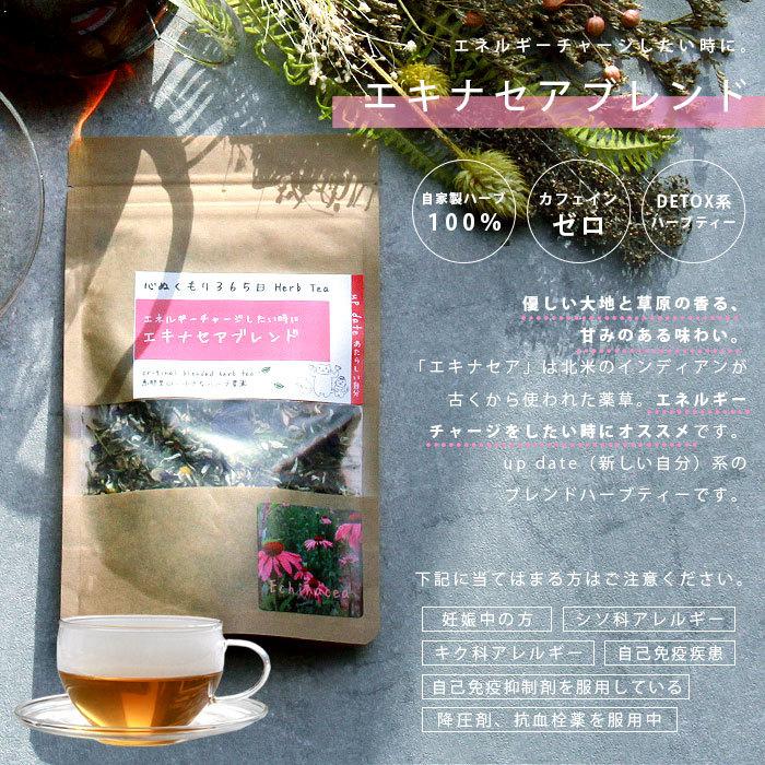 ハーブティー ハーブ 西森ファーム オーガニック 有機栽培 自家製 ティー エキナセアブレンド 国産 日本産 ハーブティー効能 ノンカフェイン デトックス 睡眠 Herb002 Plaisir プレジール 通販 Yahoo ショッピング