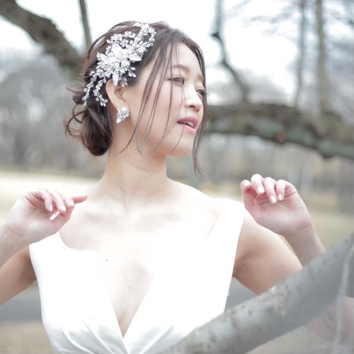 正規販売店 アールイズウェディング ヘッドアクセサリー ララ - www