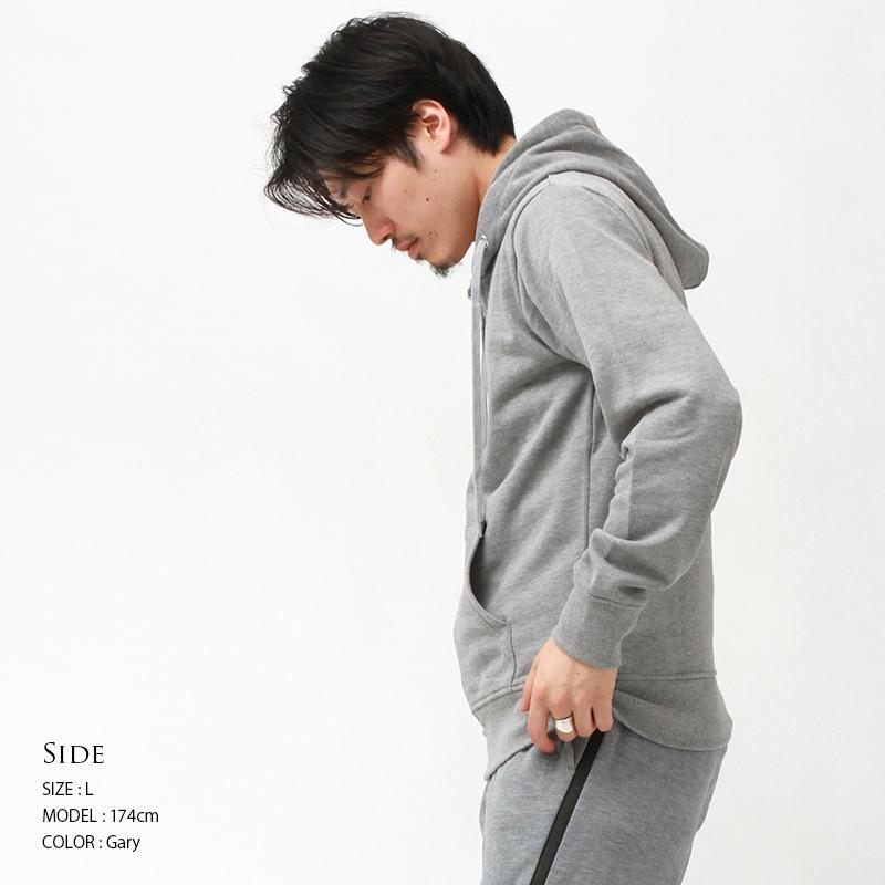 パーカー メンズ 春 薄手 グレー ジップアップ フルジップ スウェット スエット トップス スポーツ 部屋着 オフィスカジュアル お出かけ 楽ちん 送料無料 M Plaisir プレジール 通販 Yahoo ショッピング