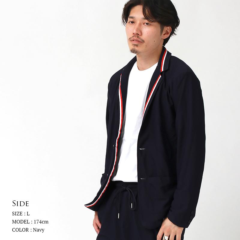 未使用級TRAIANO MILANO テーラードジャケット　ストレッチ素材 未使用級TRAIANO MILANO テーラードジャケット ストレッチ素材