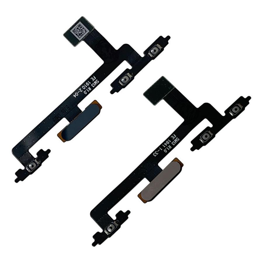 Xperia10 パワーフレックスケーブル サイドキー 電源ボタン ボリューム 指紋認証ユニット 指紋センサー リボン配線 修理部品 交換用